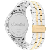 Calvin Klein Infinity Silver Dial Silver Steel Strap Watch for Men - K5S34B46 Authentic Buy Shop Now