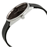 Calvin Klein Accent Black Dial Black Leather Strap Watch for Men - K2Y2X1C3 Authentic Buy Shop Now