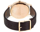 Calvin Klein City Silver Dial Brown Leather Strap Watch For Men - K2G21629 Authentic Buy Shop Now