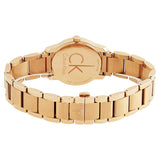 Calvin Klein City White Mother of Pearl Dial Rose Gold Steel Strap Watch for Women - K2G23646 Authentic Buy Shop Now