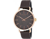 Calvin Klein Even Grey Dial Brown Leather Strap Watch for Women - K7B236G3 Authentic Buy Shop Now