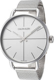 Calvin Klein Even White Dial Silver Mesh Bracelet Watch for Women - K7B23126 Authentic Buy Shop Now