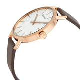 Calvin Klein Even Silver Dial Brown Leather Strap Watch for Men - K7B216G6 Authentic Buy Shop Now