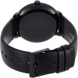 Calvin Klein High Noon Quartz Black Dial Black Leather Strap Watch for Men - K8M214CB Authentic Buy Shop Now