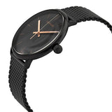 Calvin Klein High Noon Quartz Black Dial Black Mesh Bracelet Watch for Men - K8M21421 Authentic Buy Shop Now
