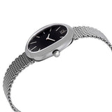 Calvin Klein Incentive Black Dial Silver Mesh Bracelet Watch for Women - K3P23121 Authentic Buy Shop Now