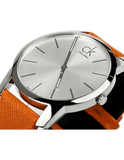 Calvin Klein City Quartz White Dial Light Brown Leather Strap Watch For Men - K2G21138 Authentic Buy Shop Now