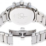 Calvin Klein City Chronograph Black Dial Silver Steel Strap Watch for Men - K2G27143 Authentic Buy Shop Now