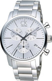 Calvin Klein City White Dial Silver Steel Strap Watch for Men - K2G27146 Authentic Buy Shop Now