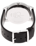 Calvin Klein City White Dial Black Leather Strap Watch for Men - K2G2G1CD Authentic Buy Shop Now