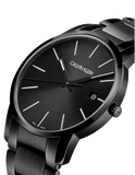 Calvin Klein City Quartz Black Dial Black Steel Strap Watch for Men - K2G2G4B1 Authentic Buy Shop Now