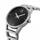 Calvin Klein Stately Black Dial Silver Steel Strap Watch for Women - K3G2312S Authentic Buy Shop Now