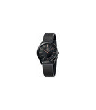 Calvin Klein Minimal Black Dial Black Mesh Bracelet Watch for Women - K3M22421 Authentic Buy Shop Now