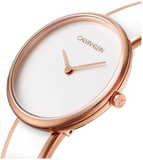Calvin Klein Seduce White Dial Two Tone Steel Strap Watch for Women - K4E2N616 Authentic Buy Shop Now