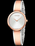 Calvin Klein Seduce Silver Dial Two Tone Steel Strap Watch for Women - K4E2N61X Authentic Buy Shop Now