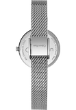 Calvin Klein Authentic Black Dial Silver Mesh Bracelet Watch for Women - K8G23121 Authentic Buy Shop Now