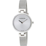Calvin Klein Authentic White Dial Silver Mesh Bracelet Watch for Women - K8G23126 Authentic Buy Shop Now