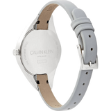 Calvin Klein Rebel Grey Dial Grey Leather Strap Watch for Women - K8P231Q4 Authentic Buy Shop Now