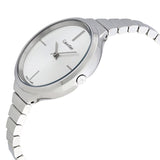 Calvin Klein Lively Silver Dial Silver Steel Strap Watch for Women - K4U23126 Authentic Buy Shop Now