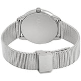 Calvin Klein Minimal White Dial Silver Mesh Bracelet Watch for Men - K3M5115X Authentic Buy Shop Now