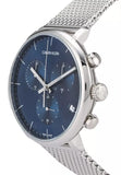Calvin Klein High Noon Chronograph Blue Dial Silver Mesh Bracelet Watch for Men - K8M2712N Authentic Buy Shop Now
