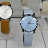 Calvin Klein City Blue Dial Blue Leather Strap Watch for Women - K2G231VN Authentic Buy Shop Now