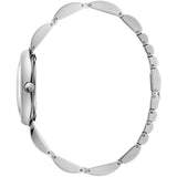 Calvin Klein Wavy Black Dial Silver Steel Strap Watch for Women - K9U23141 Authentic Buy Shop Now
