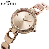 Coach Park Signature Rose Gold Dial Rose Gold Steel Strap Watch for Women - 14503172 Authentic Buy Shop Now