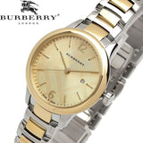 Burberry The Classic Champagne Gold Dial Two Tone Steel Strap Watch for Women - BU10118 Authentic Buy Shop Now