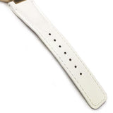 Gucci G Interlocking White Dial White Leather Strap Watch For Women - YA133327 Authentic Buy Shop Now