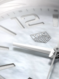 Tag Heuer Formula 1 Quartz Mother of Pearl White Dial Silver Steel Strap Watch for Women - WBJ1418.BA0664 Authentic Buy Shop Now