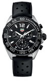 Tag Heuer Formula 1 Black Dial Black Leather Strap Watch for Men - CAZ1010.FT8024 Authentic Buy Shop Now