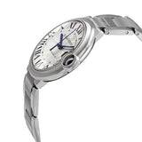 Cartier Ballon Bleu De Cartier Silver Dial Silver Steel Strap Watch for Men - WSBB0049 Authentic Buy Shop Now