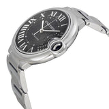 Cartier Ballon Bleu de Cartier Black Dial Silver Steel Strap Watch for Men - W6920042 Authentic Buy Shop Now