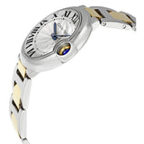 Cartier Ballon Bleu Silver Dial Two Tone Steel Strap Watch for Unisex Watch - W69008Z3 Authentic Buy Shop Now