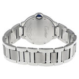 Cartier Ballon Bleu De Cartier Pink Dial Silver Steel Strap Watch for Women - W6920041 Authentic Buy Shop Now