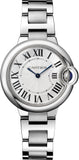 Cartier Ballen Bleu De Cartier Silver Dial Silver Steel Strap Watch for Women - W6920084 Authentic Buy Shop Now