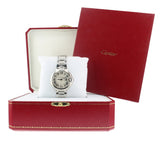Cartier Ballen Bleu De Cartier Silver Dial Silver Steel Strap Watch for Women - W6920084 Authentic Buy Shop Now