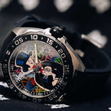 Tag Heuer Formula 1 Alec Monopoly Special Edition Black Rubber Strap Watch for Men - WAZ1117.FT8023 Authentic Buy Shop Now