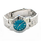 Marc Jacobs Amy Blue Dial Silver Steel Strap Watch for Women - MBM3274 Authentic Buy Shop Now