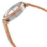 Versace V-Twist White Dial Two Tone Mesh Bracelet Watch for Women - VELS00719 Authentic Buy Shop Now
