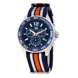 Tag Heuer Formula 1 Quartz Blue Dial Two Tone NATO Strap Watch for Men - WAZ1010.FC8196 Authentic Buy Shop Now
