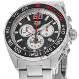 Tag Heuer Formula 1 Indy 500 Special Edition Black Dial Silver Steel Strap Watch for Men - CAZ101V.BA0842 Authentic Buy Shop Now