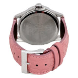 Gucci G Timeless Quartz Candy Pink Dial Pink Leather Strap Watch For Women - YA1264030 Authentic Buy Shop Now