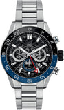 Tag Heuer Carrera Chronograph Blue Dial Silver Steel Strap Watch for Men - CBG2A1Z.BA0658 Authentic Buy Shop Now