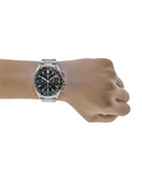 Tag Heuer Carrera Automatic Chronograph Black Dial Silver Steel Strap Watch for Men - CBN2A1B.BA0643 Authentic Buy Shop Now