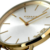 Coach Perry White Dial Gold Steel Strap Watch for Women - 14503345 Authentic Buy Shop Now