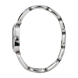Gucci G Gucci Brown Dial Silver Steel Strap Watch For Women - YA125401 Authentic Buy Shop Now