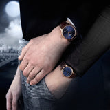 Mido Baroncelli Automatic Midnight Blue Dial Brown Leather Strap Watch For Women - M7600.3.65.8 Authentic Buy Shop Now