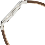 Fossil Minimalist Off White Dial Brown Leather Strap Watch for Men - FS5306 Authentic Buy Shop Now